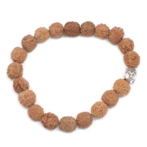 Rudraksha Bead Mala Bracelet