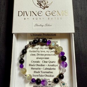 Ultimate Protection Bracelet with Charm - Divine Gems