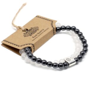 Magnetic Gemstone Bracelet – Clear Quartz