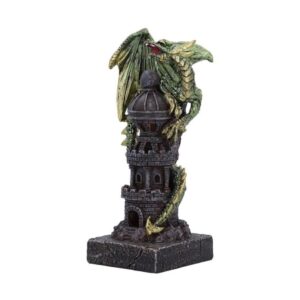 Guardian Of The Tower - Dragon Figurine (Green)