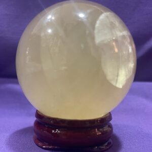 Natural Citrine Crystal Sphere