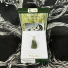 Genuine Moldavite Pendant 2.3g on Sterling Silver (Pendant No.2)