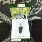 Genuine Moldavite Pendant 2.5g on Sterling Silver