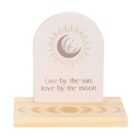 Luna Moth Affirmation Cards With Wooden Stand