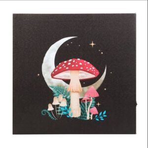 Forest Mushroom Light Up Canvas
