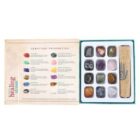 Set Of 12 Natural Healing Stones