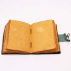 Leather Moon Phase Deckle Edge Notebook