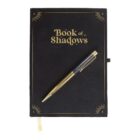 Book Of Shadows Journal With Black Obsidian Crystal Pen