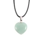 Green Aventurine Healing Crystal Heart Necklace