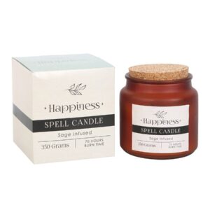 Sage Infused Happiness Spell Candle