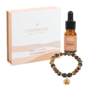 Confidence Tiger’s Eye Crystal Essential Oil Bracelet