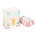 Pastel House Oil Burner & Wax Warmer