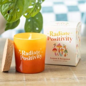 Radiate Positivity Lemon And Bergamot Candle