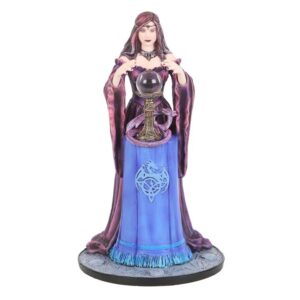 Crystal Ball Figurine By Anne Stokes