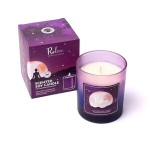 Song Of India Relax Scented Soy Candle In Glass Jar