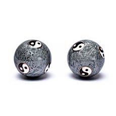Health Balls Yin Yang Tai Chi Grey