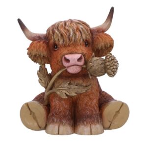 Highland Cow - Thistle Figurine