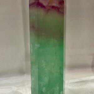 Watermelon Fluorite Point (Large)