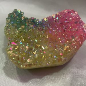 Aura Rainbow Quartz Cluster