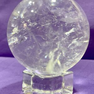 Clear Quartz Crystal Sphere
