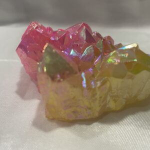Aura Rainbow Quartz Cluster