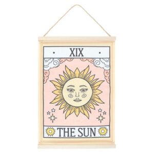 The Sun Vintage Tarot Wall Hanging