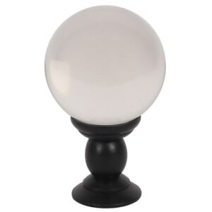 Large Clear Crystal Ball On Stand