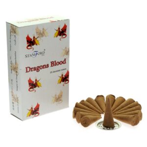 Dragons Blood Incense Cones (Stamford)