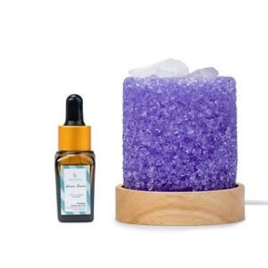 Krystelle Fragrance Warmer Set - Purple