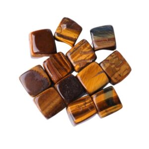 Tiger Eye Confidence Cube