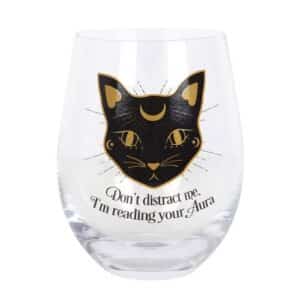 Reading Your Aura Stemless Wine Glass