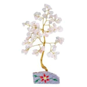 Rose Quartz Gemstone Tree