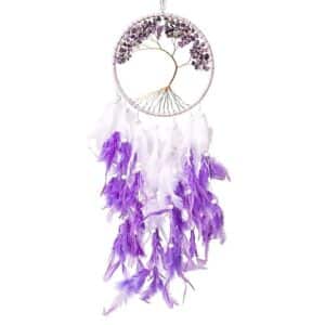 Amethyst Tree Of Life Dreamcatcher
