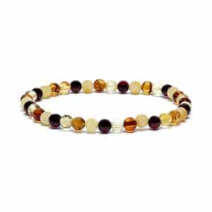 Amber Bead Bracelet 5mm
