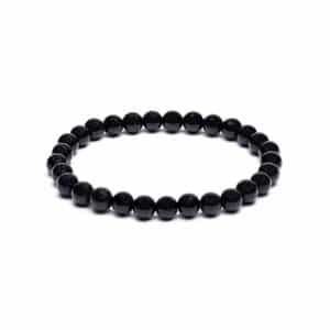 Shungite Bead Bracelet 6mm