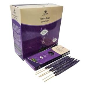 White Sage And Lavender Natural Smudge Incense Sticks