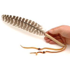 Native American Smudging Feather Fan